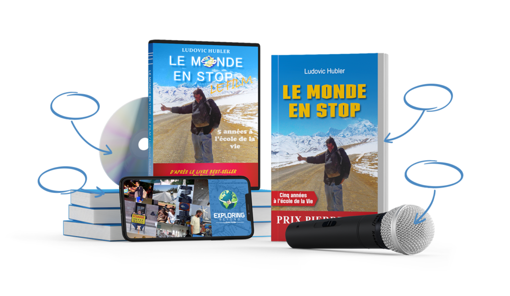 The World By Hitchhiking Book Mockup